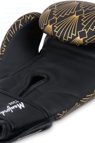 Luvas de boxe - Preto e dourado