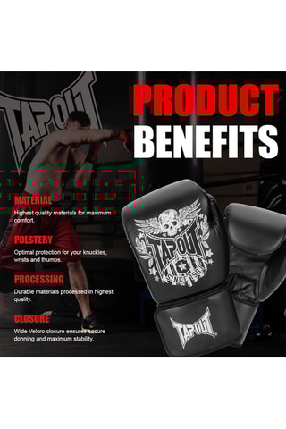 Luvas de boxe - Preto 