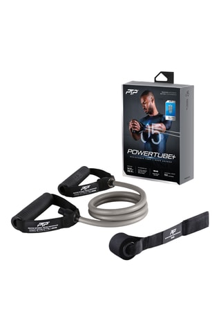 Tubo de resistência e tração de porta - Preto