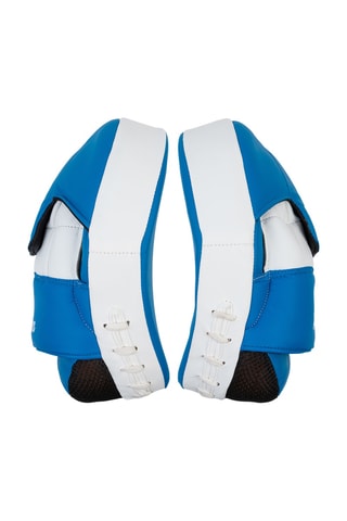 Almofadinhas de boxe - Índigo e branco