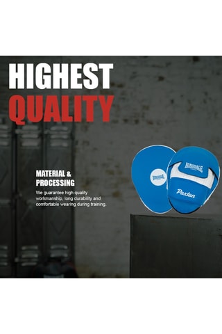 Almofadinhas de boxe - Índigo e branco