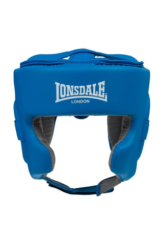 Protege cabeça - Índigo e branco