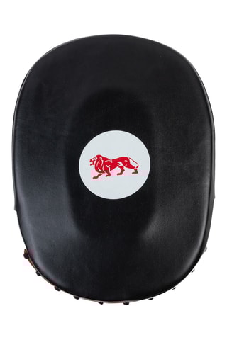 Almofadinhas de boxe em couro - Branco e vermelho