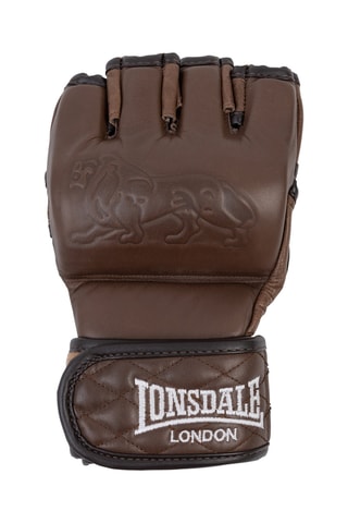 Luvas de sparring MMA em couro - Castanho-escuro