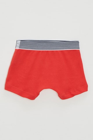 2 boxers - Rouge et gris clair