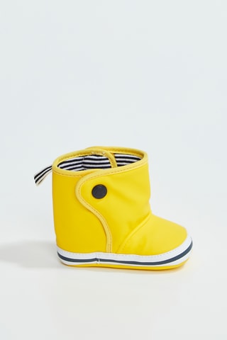 Chaussons montants - Jaune