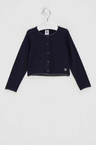 Gilet en laine - Bleu marine