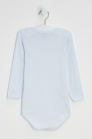 2 bodys - Ciel et blanc