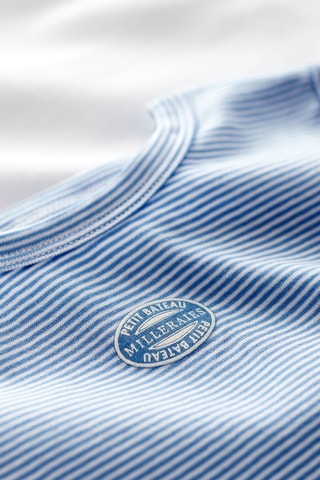 2 t-shirts - Ciel et blanc