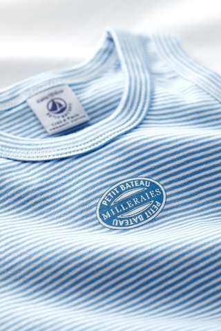 2 débardeurs - Ciel et blanc