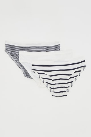 3 slips - Blanc et noir