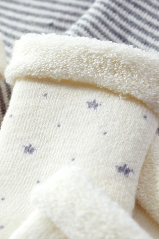 3 paires de chaussettes - Blanc