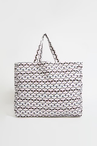 Sac à main - Blanc et orange