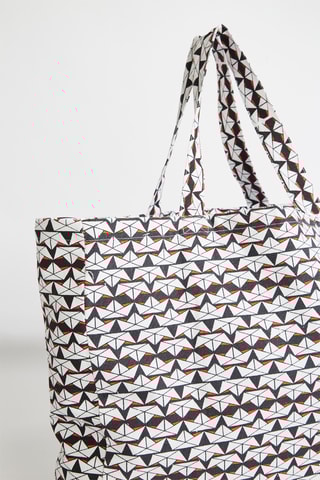 Sac à main - Blanc et orange