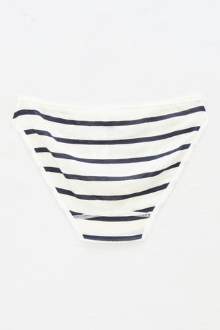 3 culottes - Blanc et rose