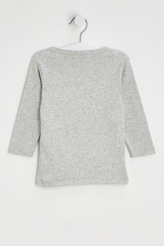 2 t-shirts - Gris chiné et blanc