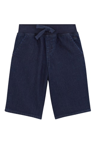 Bermuda en jean - Bleu