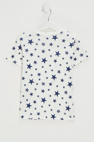 2 t-shirts - Blanc et bleu