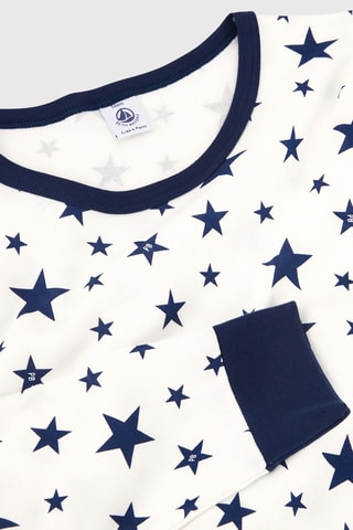 Pyjama - Blanc et bleu marine