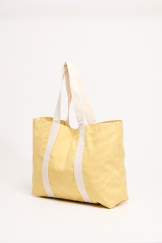 Sac de plage - Jaune et blanc