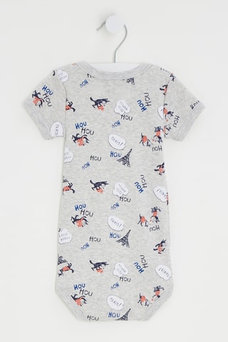 7 bodys - Blanc et bleu marine