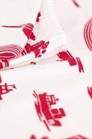 Pyjama - Blanc et rouge