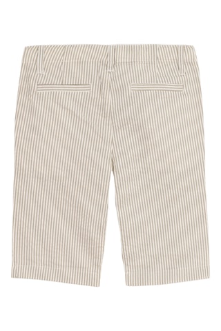 Short - Beige et blanc