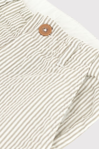 Short - Beige et blanc