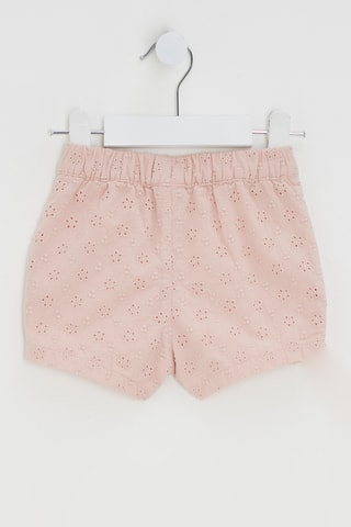 Short en broderie anglaise - Rose