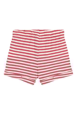 Short - Blanc et rouge