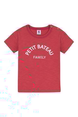 T-shirt - Rouge chiné