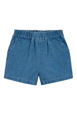 Short en jean - Bleu