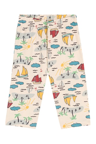 Pantalon - Beige et jaune