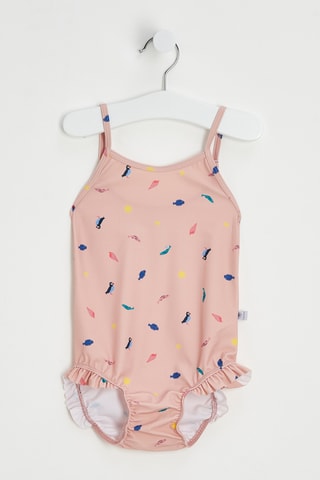 Maillot 1 pièce - Rose poudré