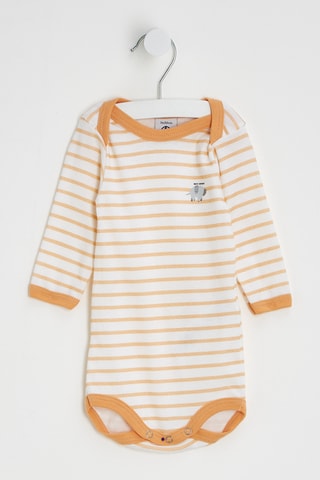 Body - Ecru et marron clair