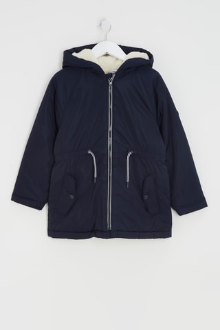 Parka à capuche - Bleu marine