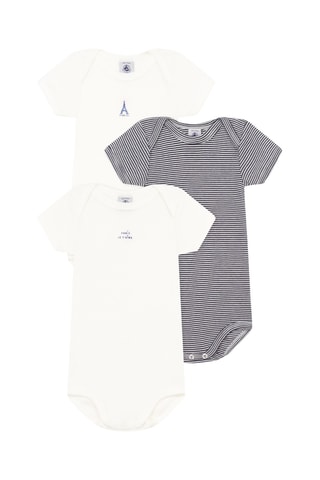 3 bodys - Blanc et noir