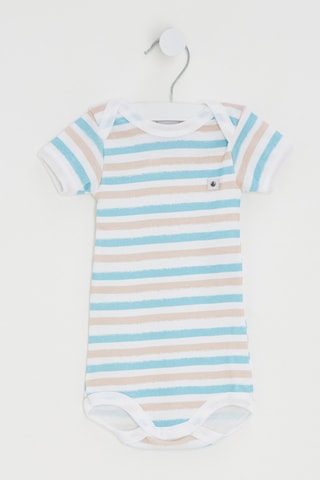 Body - Blanc et turquoise