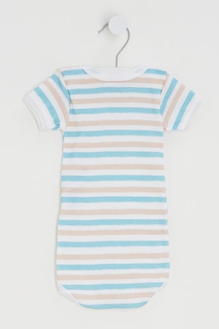 Body - Blanc et turquoise