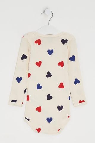 3 bodys - Blanc et beige