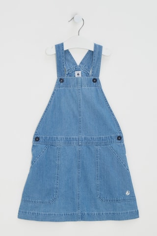 Robe-salopette en jean - Bleu