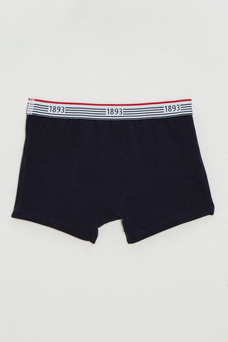 2 boxers - Noir et gris chiné