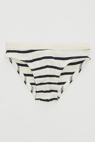 Slip - Blanc et noir