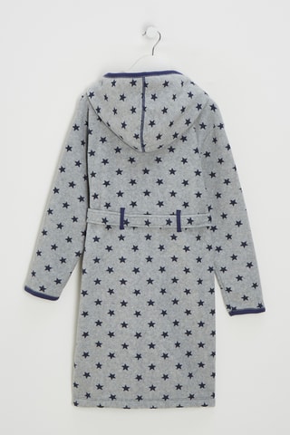 Peignoir à capuche - Gris clair