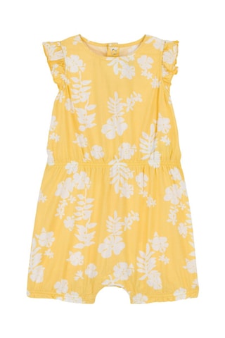 Combinaison à manches courtes Jaune