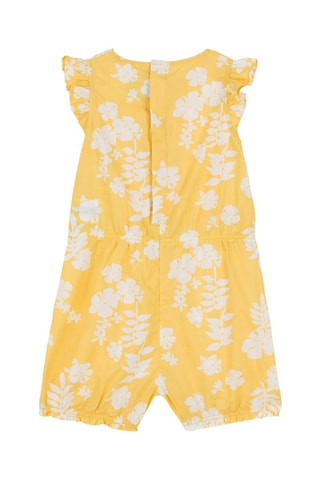 Combinaison à manches courtes Jaune