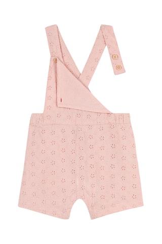 Salopette-short. Rose