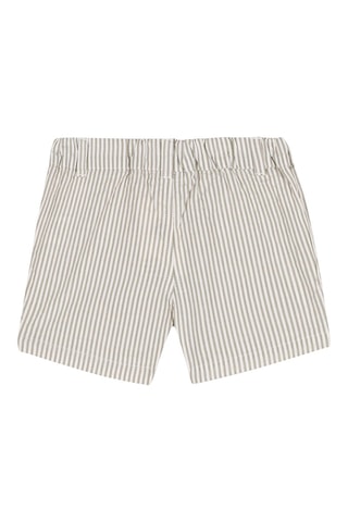 Short. Blanc et marron