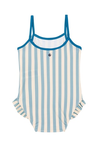 Maillot 1 pièce. Bleu