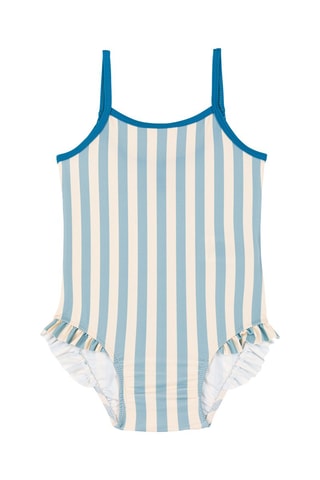 Maillot 1 pièce. Bleu